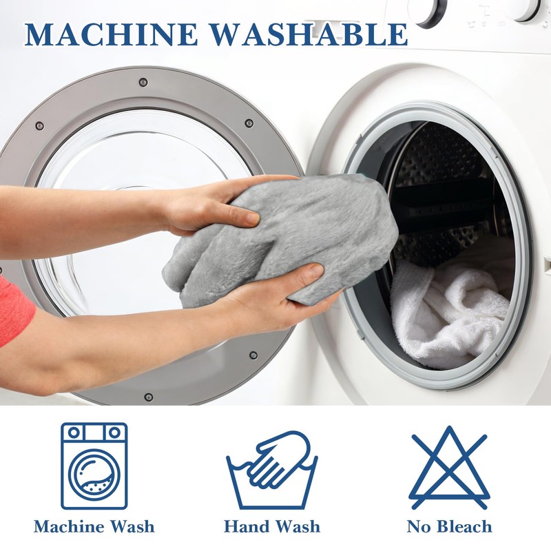 Microfiber Toilet Lid Cover – Soft, Absorbent & Machine-Washable Seat