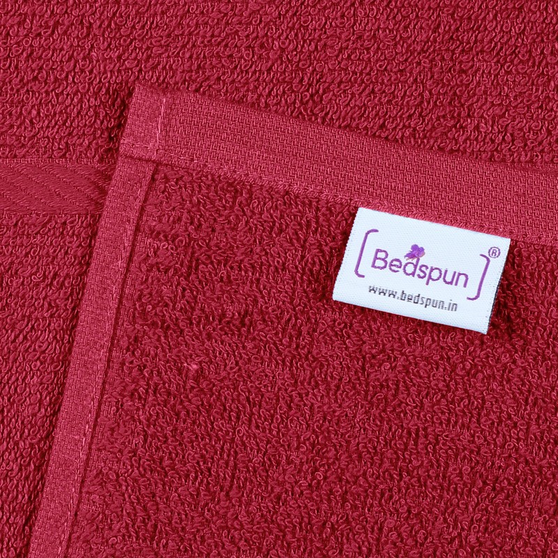 BEDSPUN Green 100% Cotton Terry Towel 6 U Face Towels