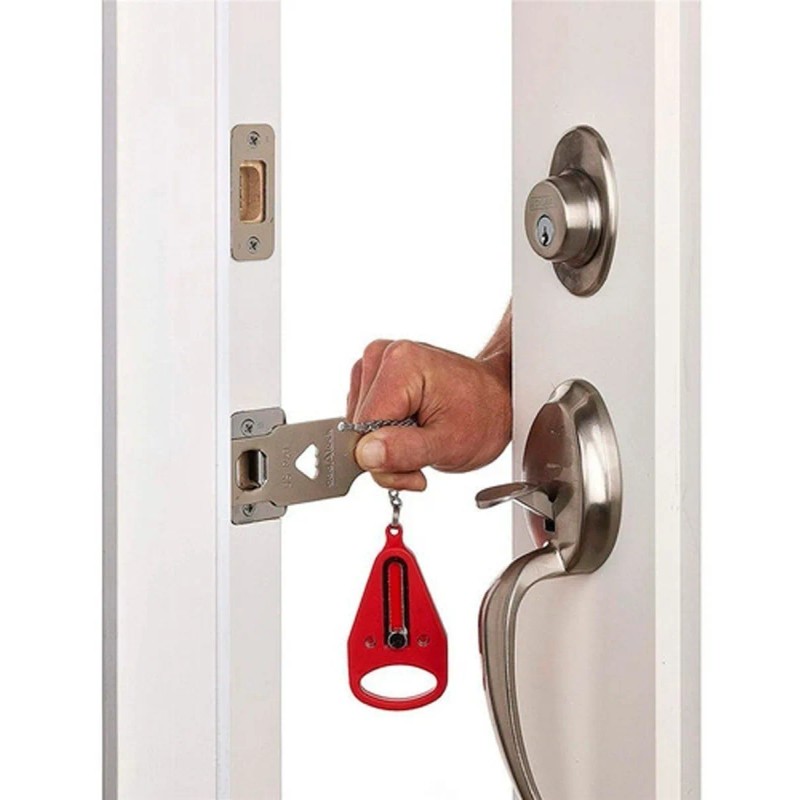 Seguro Cerradura Puerta Seguridad Portatil Privacidad F