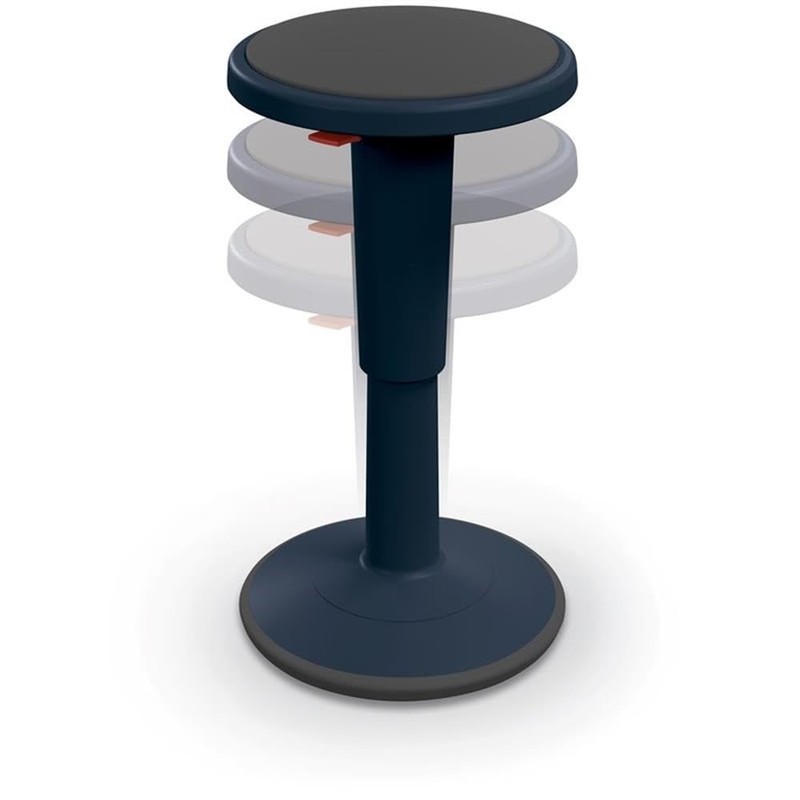 Pemberly Row 14-18" Plastic Hierarchy Height Adjustable Grow Short Stool