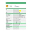 LEUCHTMELDERVORSATZ M22-L-Y FLACH YELLOW