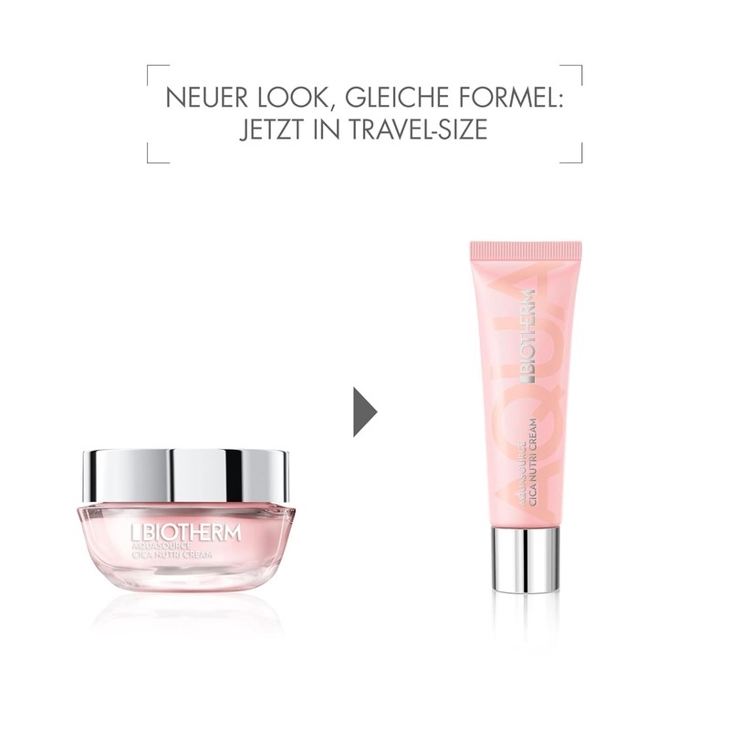 Biotherm Aquasource Cica Nutri Cream, Face Cream with Life Plankton