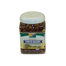 Mother Earth Products Dehydrated Fast Cooking Pinto Beans, quart Jar