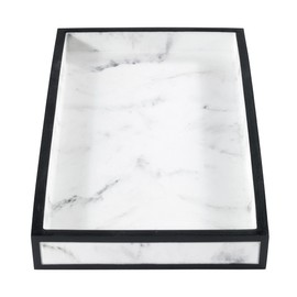 Avanti Linens - Vanity Tray, Guest Bathroom Essentials, Modern Inspired Home Decor (Jasper Collection)
