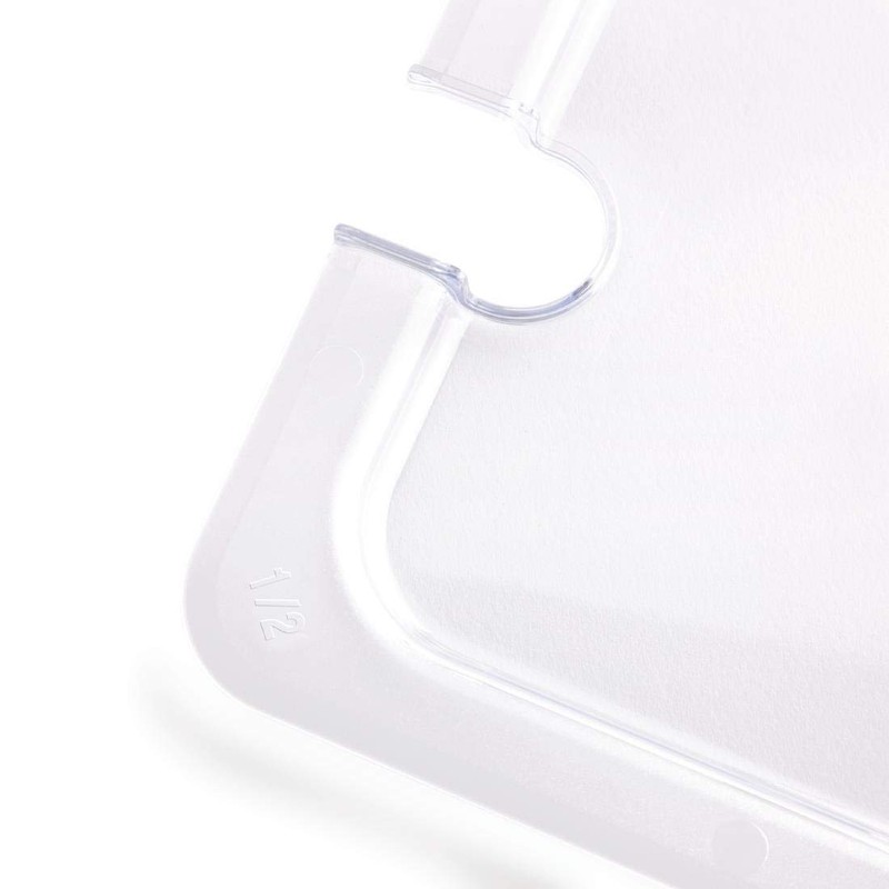 Vogue U251 Polycarbonate 1/2 Gastronorm Notched Lid