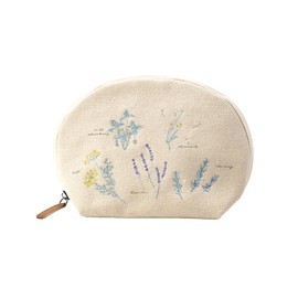 ito& Embroidered Shell Pouch Pouch Herb