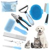 Dog Brush for Shedding, 9 PCS Dog Grooming Brush Shedding