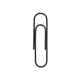 50 Pack Large Jumbo 4 Inches Long Paper Clips - 100mm Office Supply Paper Clip - Cute Paper Needle - Heavy Duty Bookmark(Black)