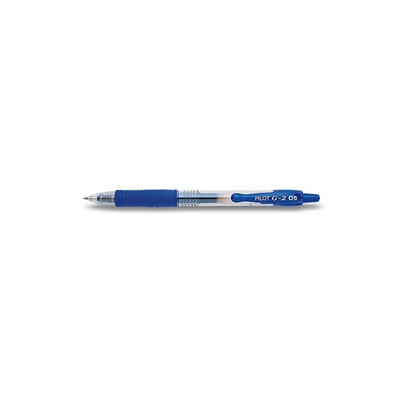 Pilot G205 Retractable Gel Rollerball 0.5 mm Tip - Blue,