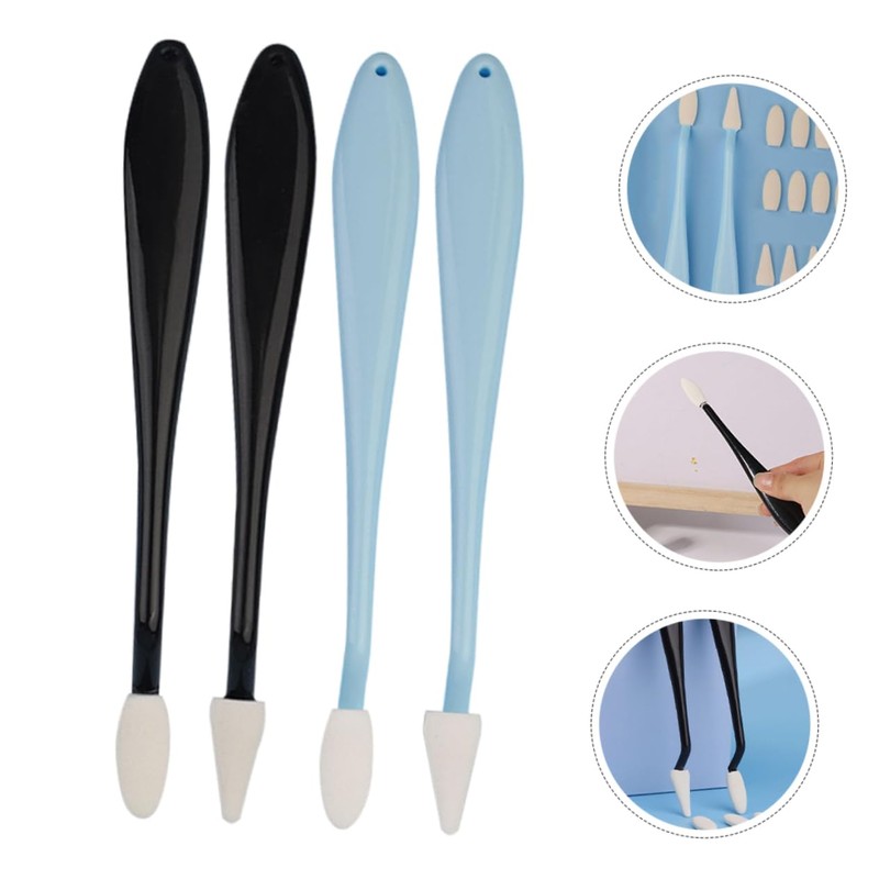 Operitacx Dual Tip Drawing Art Blenders Tools Eraser Sponge for