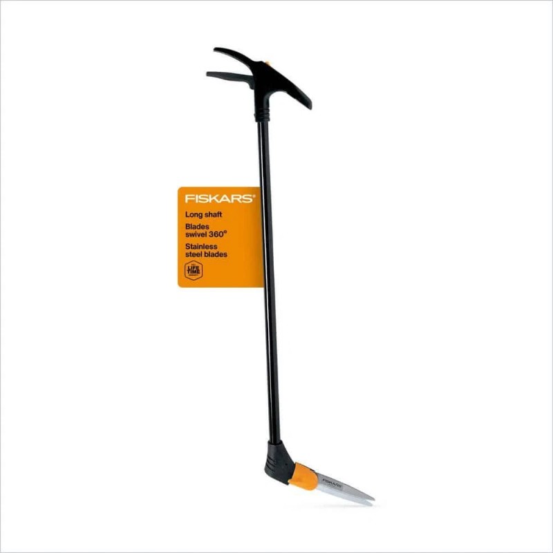 Fiskars 36 In. Long Handle Swivel Grass Shears And 4.5