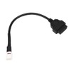Diagnostic cable, 4 pin diagnostic cable for OBD2 motorcycle scanner,