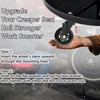 AVGGO Creeper Caster Wheels Set of 4, Roller Blade Rubber