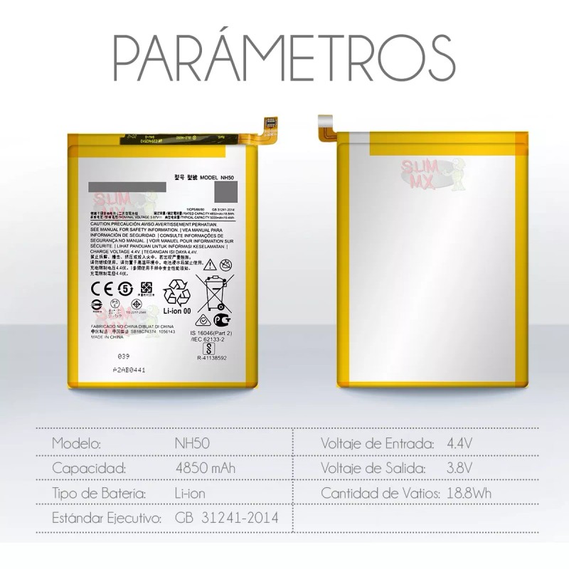 Slim Company Bateria Pila Para Moto G22 5g G22 Xt2231-2