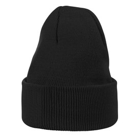 Zando Warm Baby Beanie Hat Toddler Beanie Soft Knit Toddler Winter Hat Cute Knit Baby Hats for Boys Girls Winter Hats for Girls Kids Hats Black Beanie Black Winter Hat Black Hats