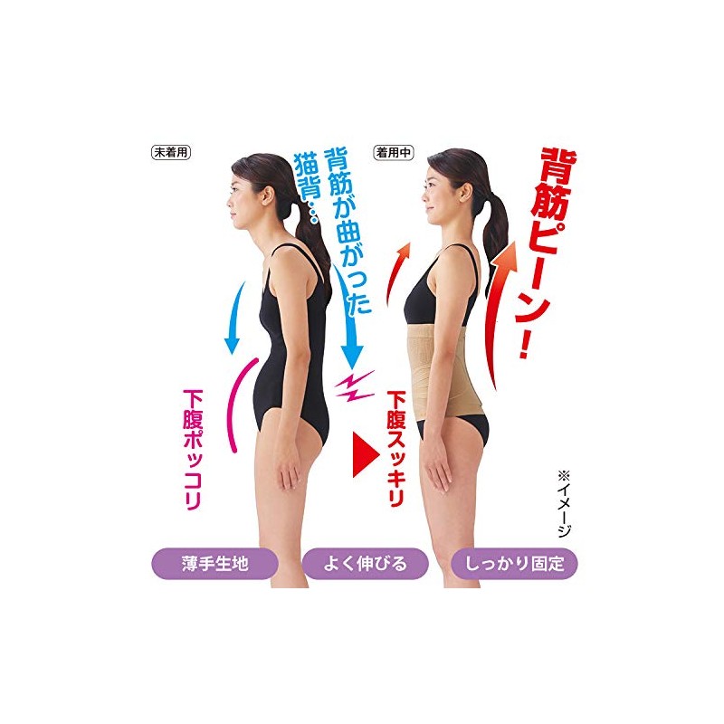 [m.D.P.] MEIDAI Lower Back Support, Lower Back Pain Belt, Carbon,