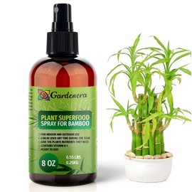 𝐁𝐄𝐒𝐓𝐒𝐄𝐋𝐋𝐄𝐑 Plant Superfood for Bamboo Plants with B1 Vitamin, Glucose and Essential Minerals - Organic Plant Food Fertilizer for Indoor & Outdoor Bamboo Plant Care - 8oz