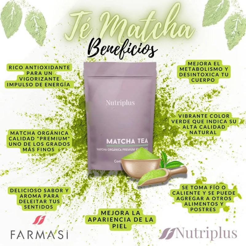 Matcha Orgánica Farmasi 100g