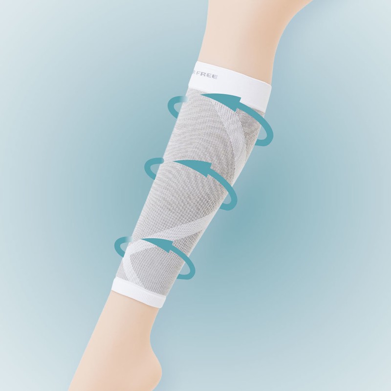 Liner-free medical compression stockings for nurses, leg edema, swelling, liner-free