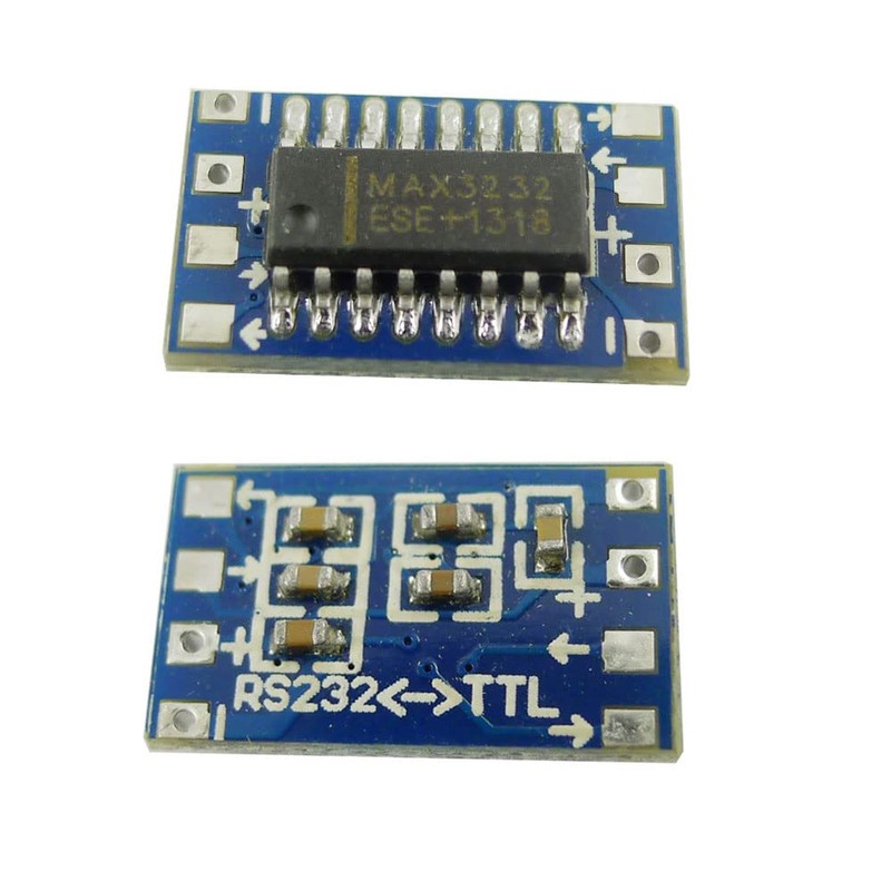 KKHMF 10pcs Serial Port Mini RS232 to MAX3232 TTL Converter