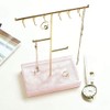 Stackers Large Rose Quartz T-Bar Jewellery Stand