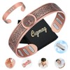 Cigmag Copper Magnetic Bracelet for Men, with Powerful 9X 5000
