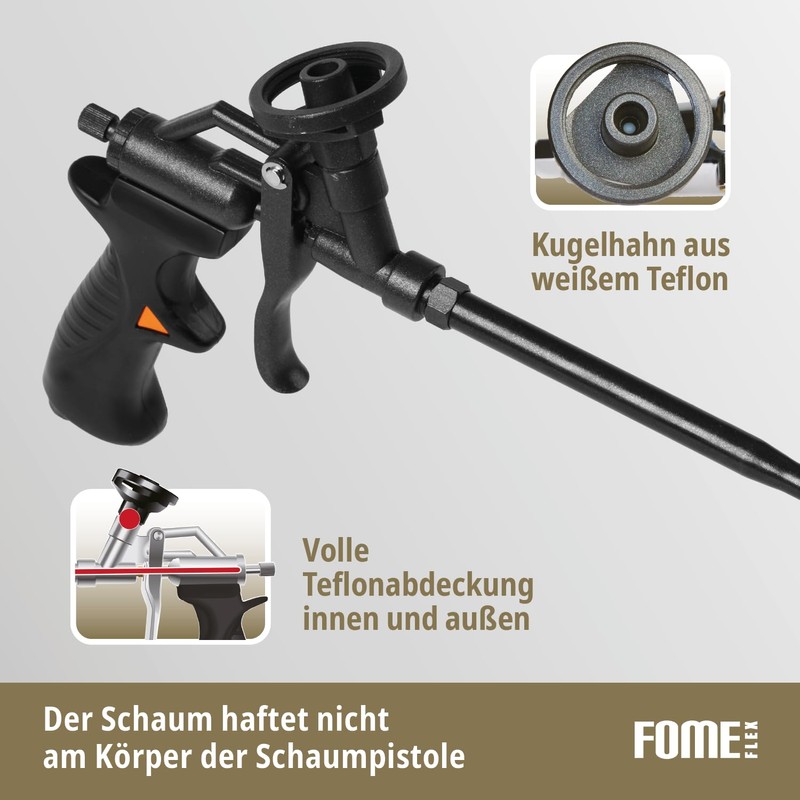 FOME Flex Black Edition Professional Reliable and Durable Gun PU