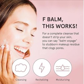 Grace & Stella - Bálsamo de limpieza para eliminar el maquillaje, suciedad, protector solar, contaminación ambiental