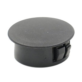 (10 Pack) 1-1/4" ID Hole Knockout Locking Plugs for Panels - Nylon Plastic 1.25 Inch ID Round 1-3/8" Head Diameter - for Panel Thickness .016" - .125" | Body n Sheet Metal Hole Plug | by SBD