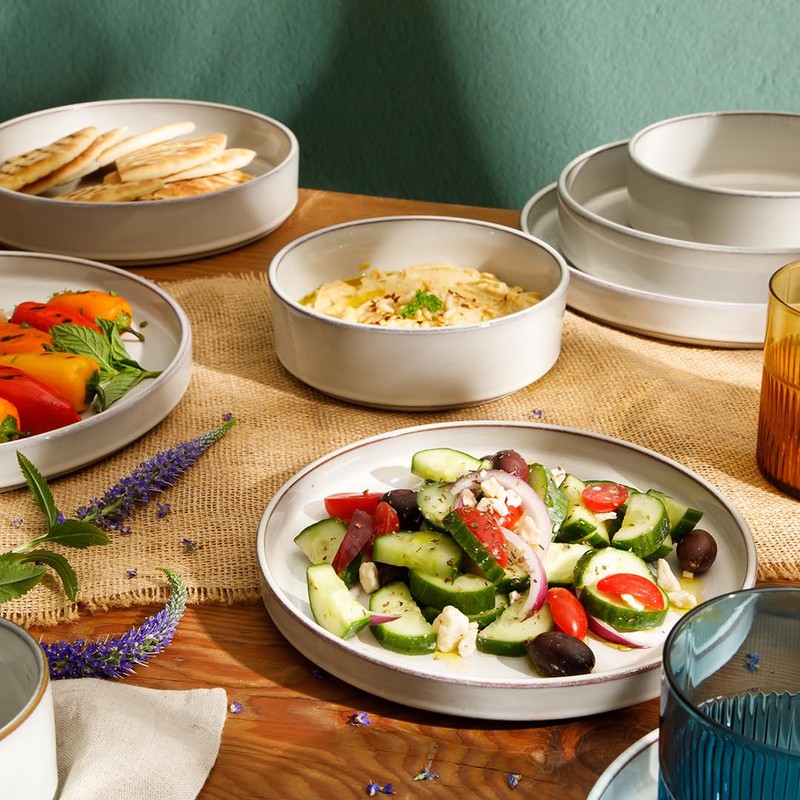 Bloomhouse - Oprah's Favorite Things - Santorini Mist Double Bowl