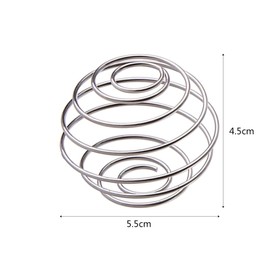 Stainless Steel Mixer Balls - 2 Pack. Food-Grade Protein Shaker Ball for Wire Whisk Blender Mixing in Bottles.