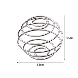 Stainless Steel Mixer Balls - 2 Pack. Food-Grade Protein Shaker Ball for Wire Whisk Blender Mixing in Bottles.