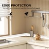 Flexible Quarter Round Molding Trim for Kitchen Countertops,236'' White
