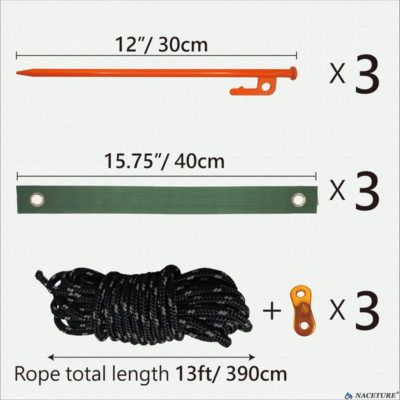 Tree Stake Kit – Heavy Duty Tree Stakes and Supports
