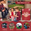 KivolFun San Francisco Football Card Binder with Sleeves, 400 Pocket,