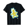 The Simpsons Bart Simpson Skeleton Electro Shock T-Shirt