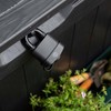YALE Y221B/52/125/1 - Brass Closed Shackle Padlock (51mm) - Black