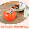 iplusmile Creative Ceramic Vase in Pumpkin Shape for Flowers Dried