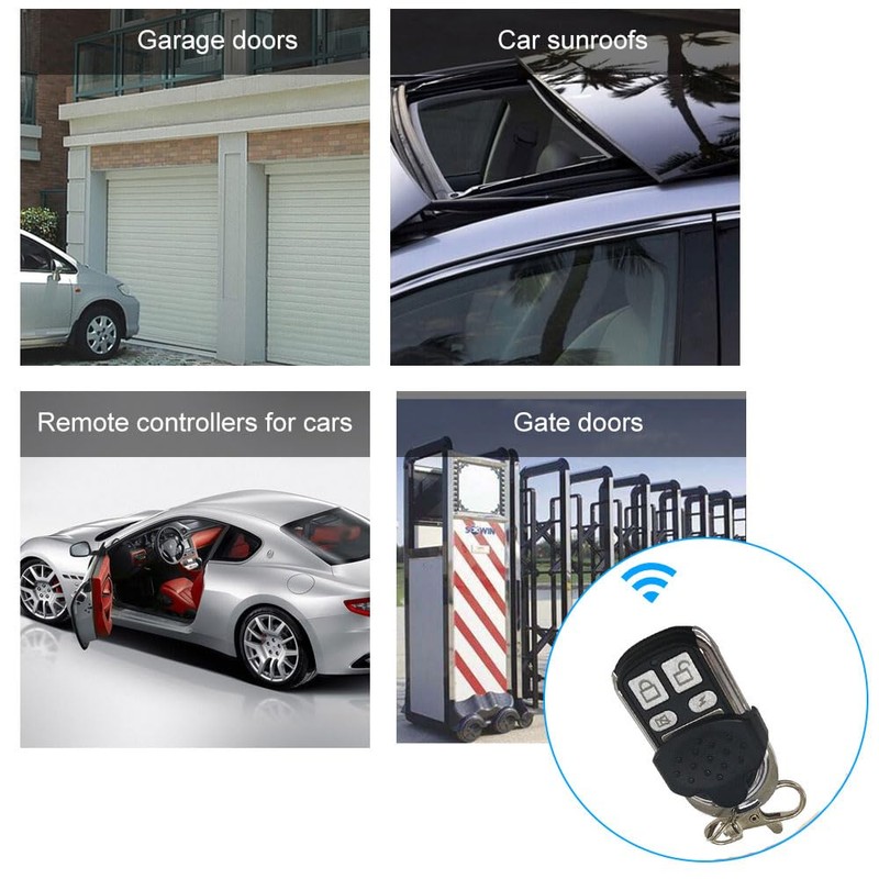 Remote Control Key Fob, Universal Electric Gate Garage Door Remote