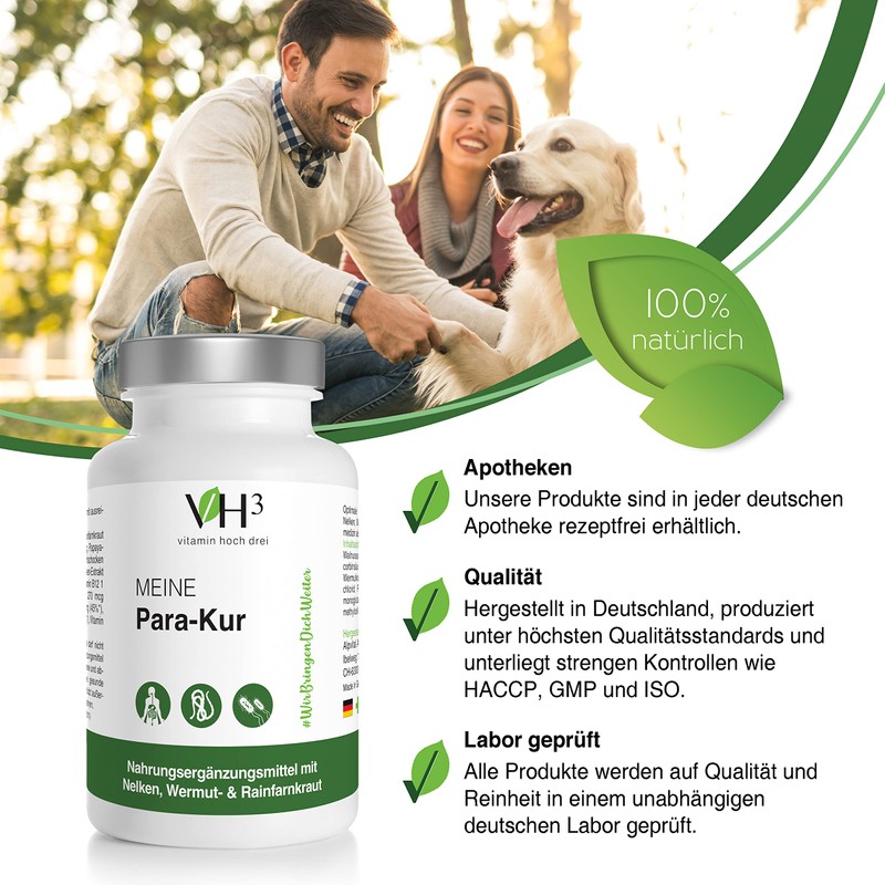 VH3 My Para Treatment with Rainfern Herb, Clove Extract, Artichokes
