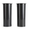 Speaker Port Tubes for Bass Enhancer, Subwoofer Air Ports Repalcement & DIY Parts 60mm x 150mm Speaker Cabinet Port Tube, 2-Pack