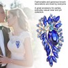 2Pcs Corsage Brooch Fashion Retro Exquisite Alloy Pins Applique Clothing