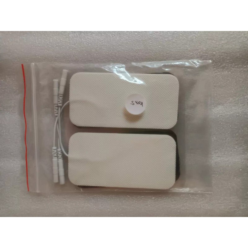Electrodos Electro Estimulador Tens 4 Piezas 10x5 Cm