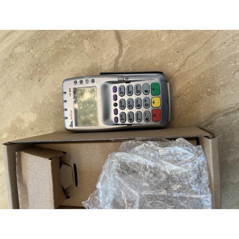 Verifone VX-805 Pin Pad Card Reader 160mb Keypad