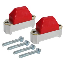 AUTOVIC Rear Bump Stop Kit for 1982-2002 Camaro Firebird - Heavy-Duty Polyurethane - Fits 17'' Wheels (Red)