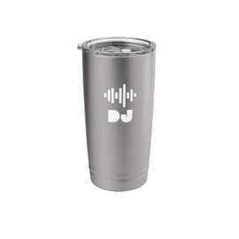 Minimalist DJ Sound Design For Music Makers and DJs Stainless Steel Insulated Tumbler