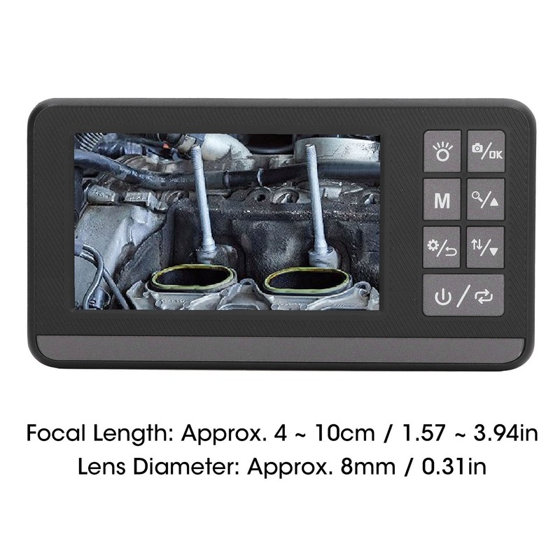 Industrial Endoscope Waterproof 1080P HD Dual Lens Borescope Inspection Sewer