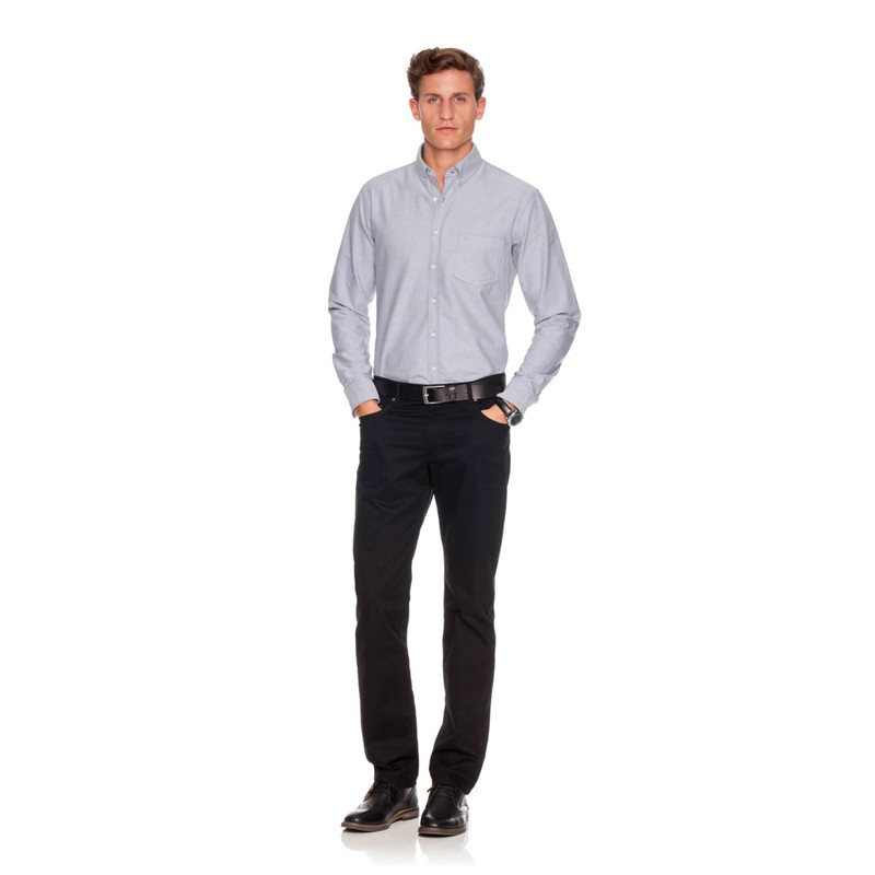 Brax Men's Belt - Black - 95 cm