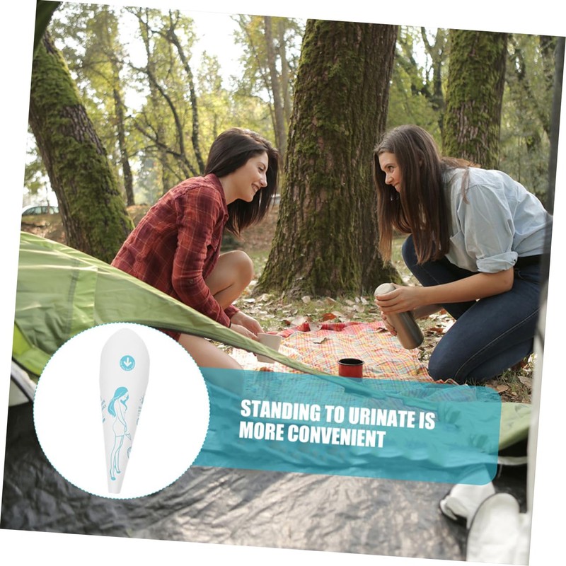 iplusmile 12pcs Female Stand-up Urinal Funnel Disposable Portable Urination Device