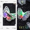 EARENT Light Up Butterfly Hair Clip Glow 5 PCS Lace